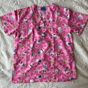 Hawaiian Small Scrub Top